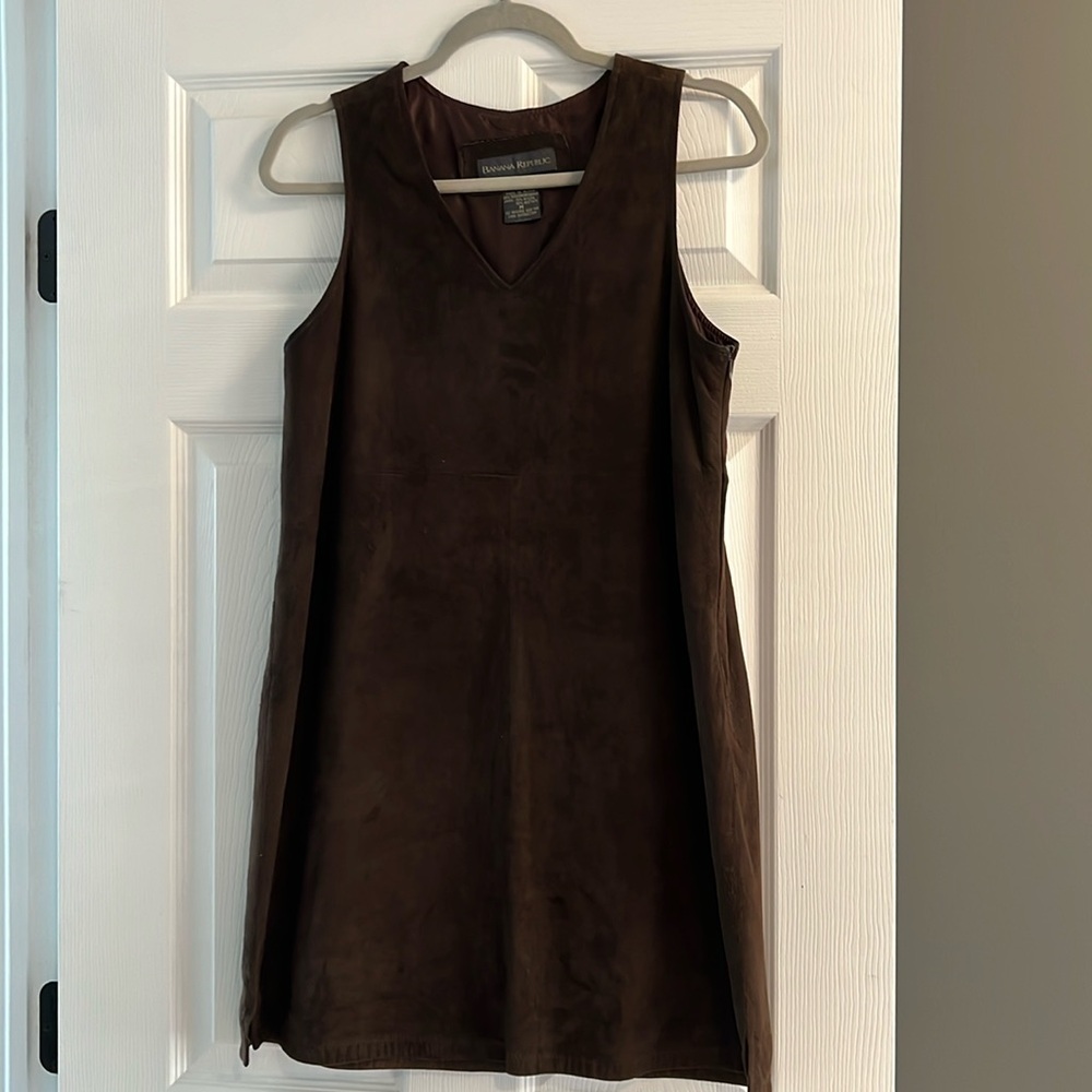 Banana Republic Suede Jumper